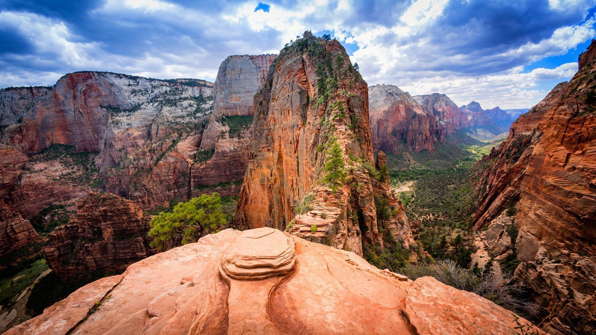 1920x1080 Zion National Park Wallpaper Download #W7AS873
