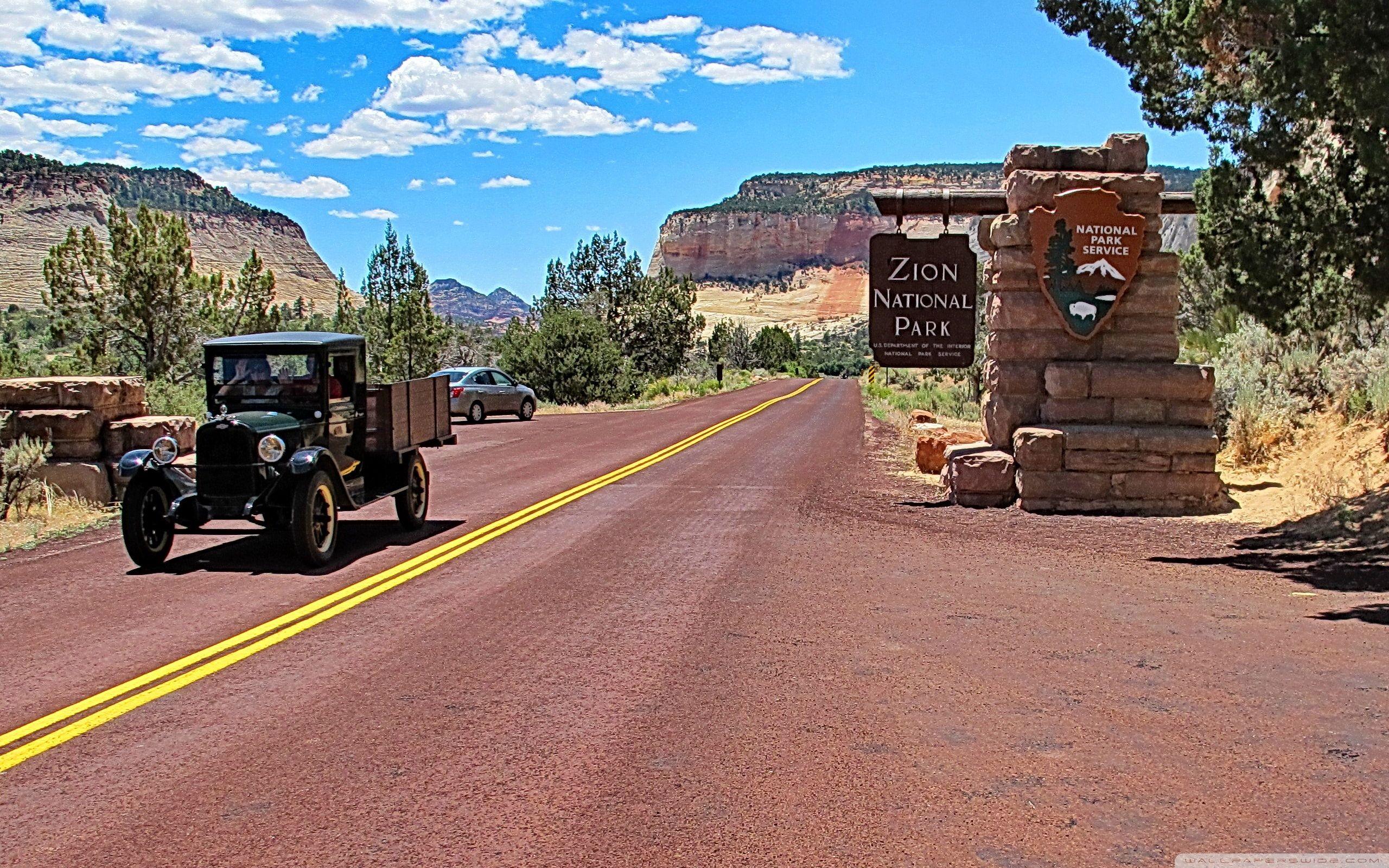 2560x1600 Zion National Park Ultra HD Desktop Background Wallpaper