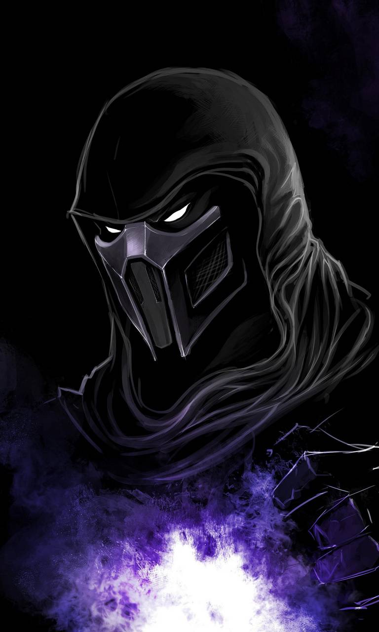 768x1280 AMOLED Noob Saibot Wallpaper
