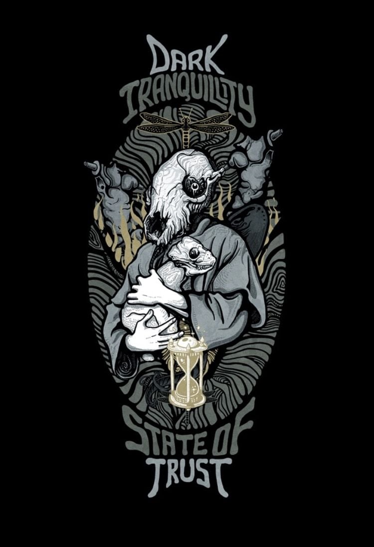 750x1096 Dark Tranquility Wallpaper