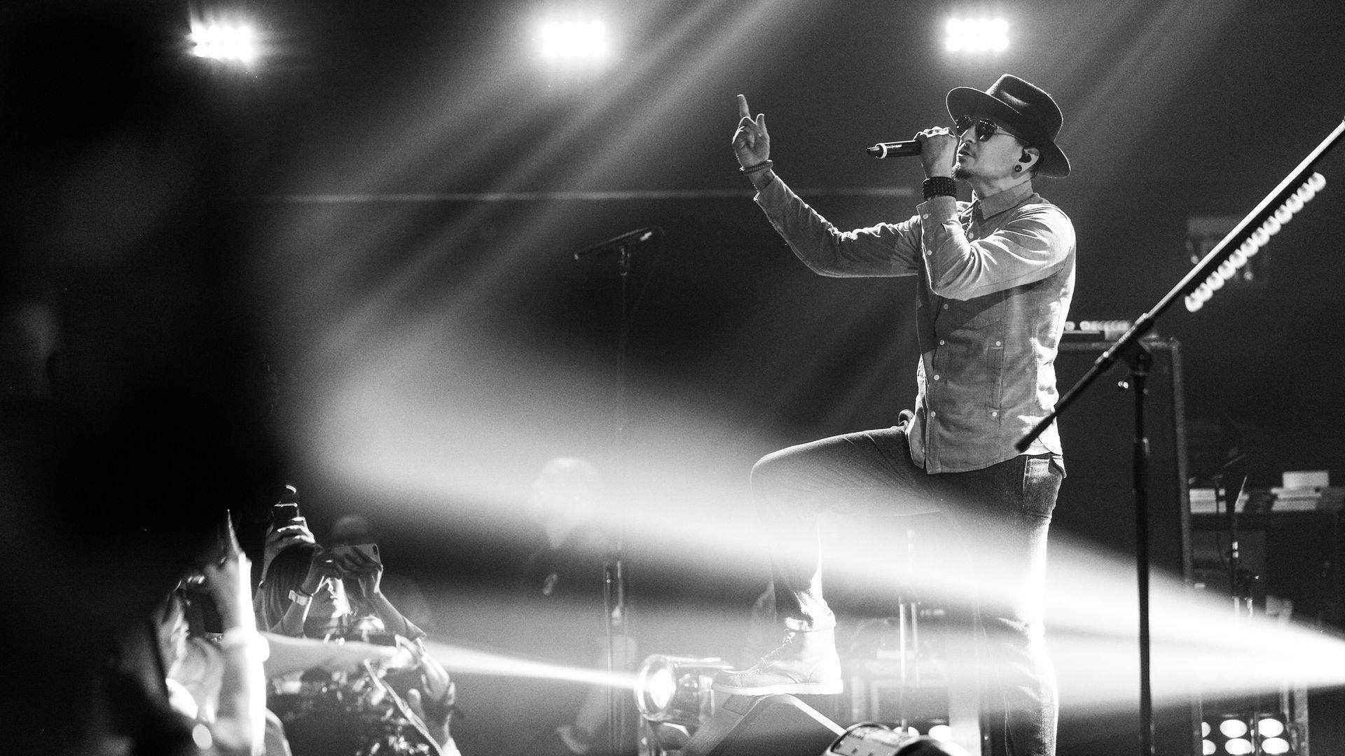 1920x1080 Chester Bennington Full HD Free Wallpaper & Background