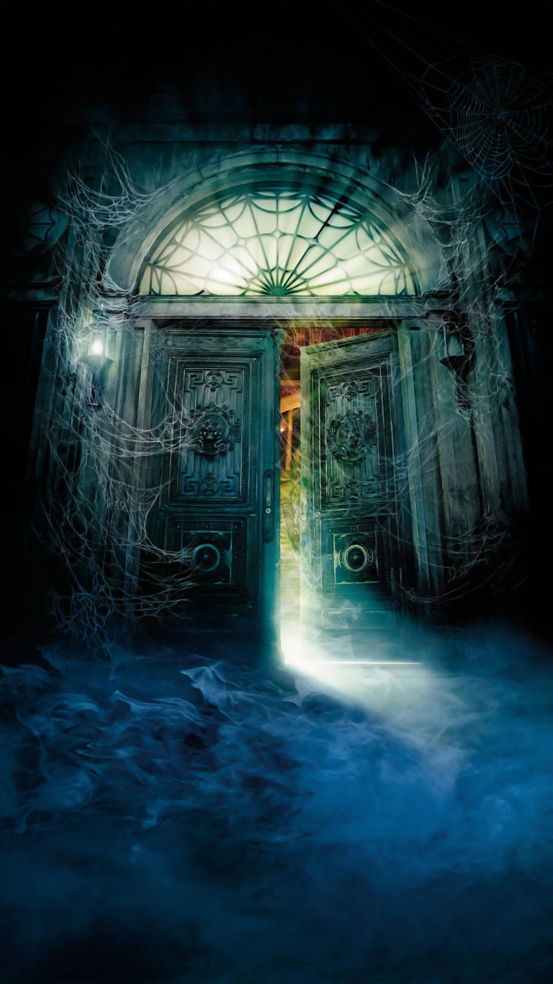 1079x1920 Download free Open Door Haunted Mansion