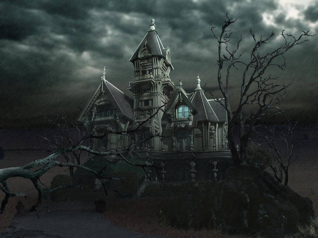 1024x768 Haunted Mansion Wallpaper