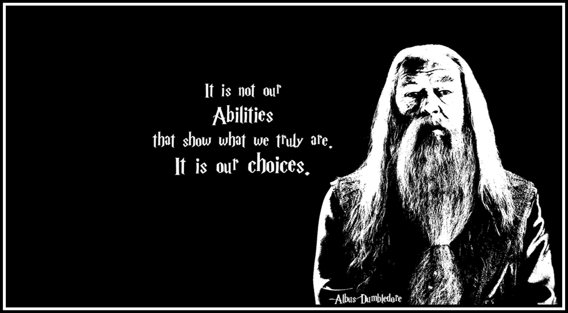 1960x1080 Dumbledore wallpaper [OC][1920x1080]