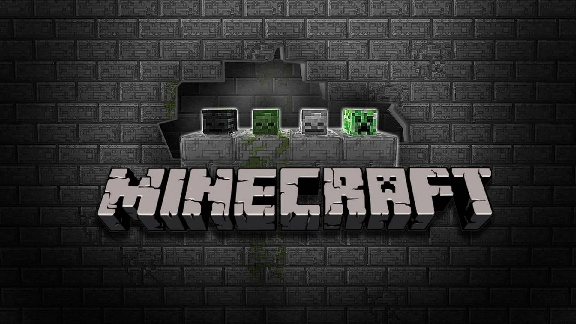 1920x1079 Minecraft Logo Wallpaper