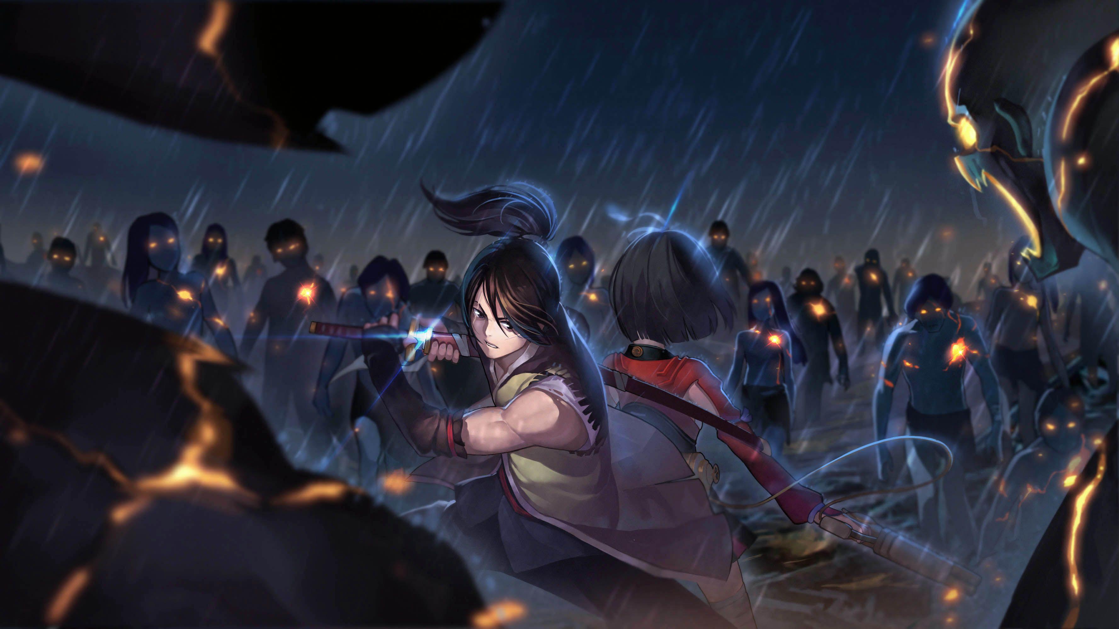 3554x1999 Mumei (Kabaneri of the Iron Fortress) HD Wallpaper