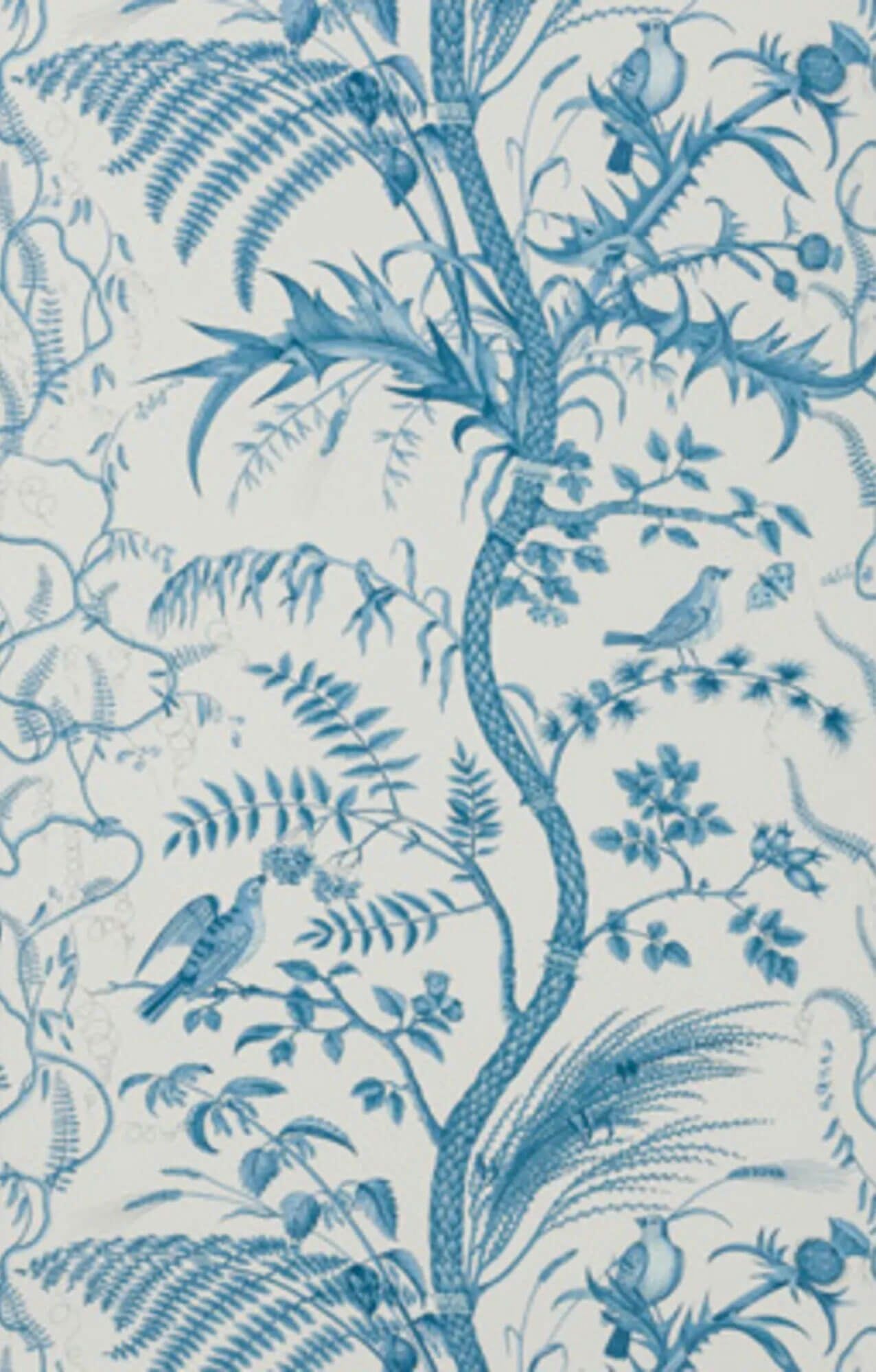 1276x2000 Brunschwig & Fils Bird And Thistle