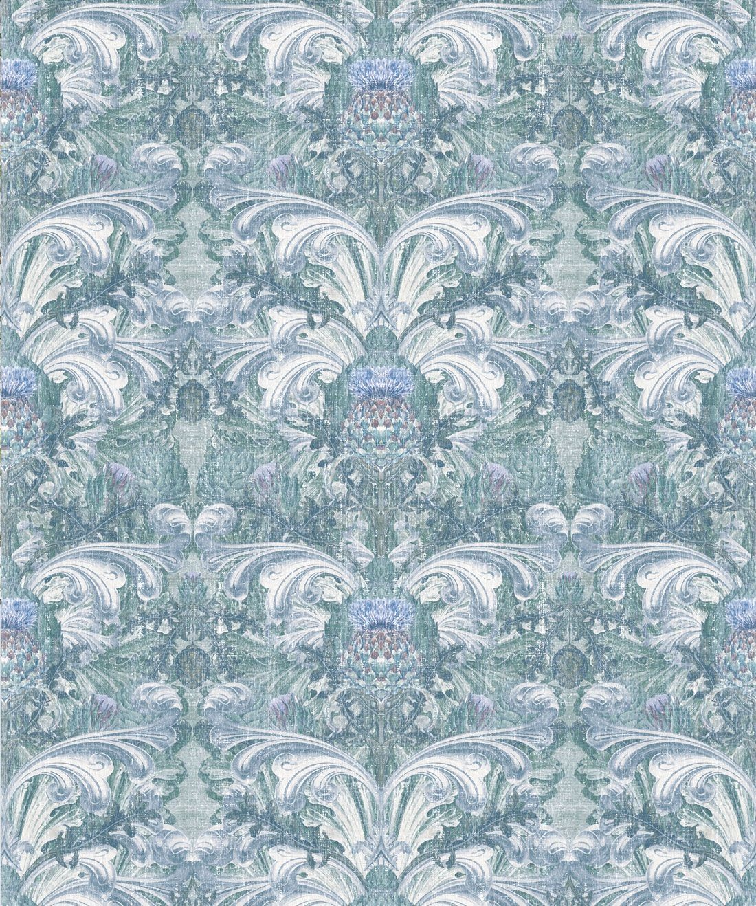 1100x1318 Thistle Wallpaper Woven Wallpaper. Milton & King