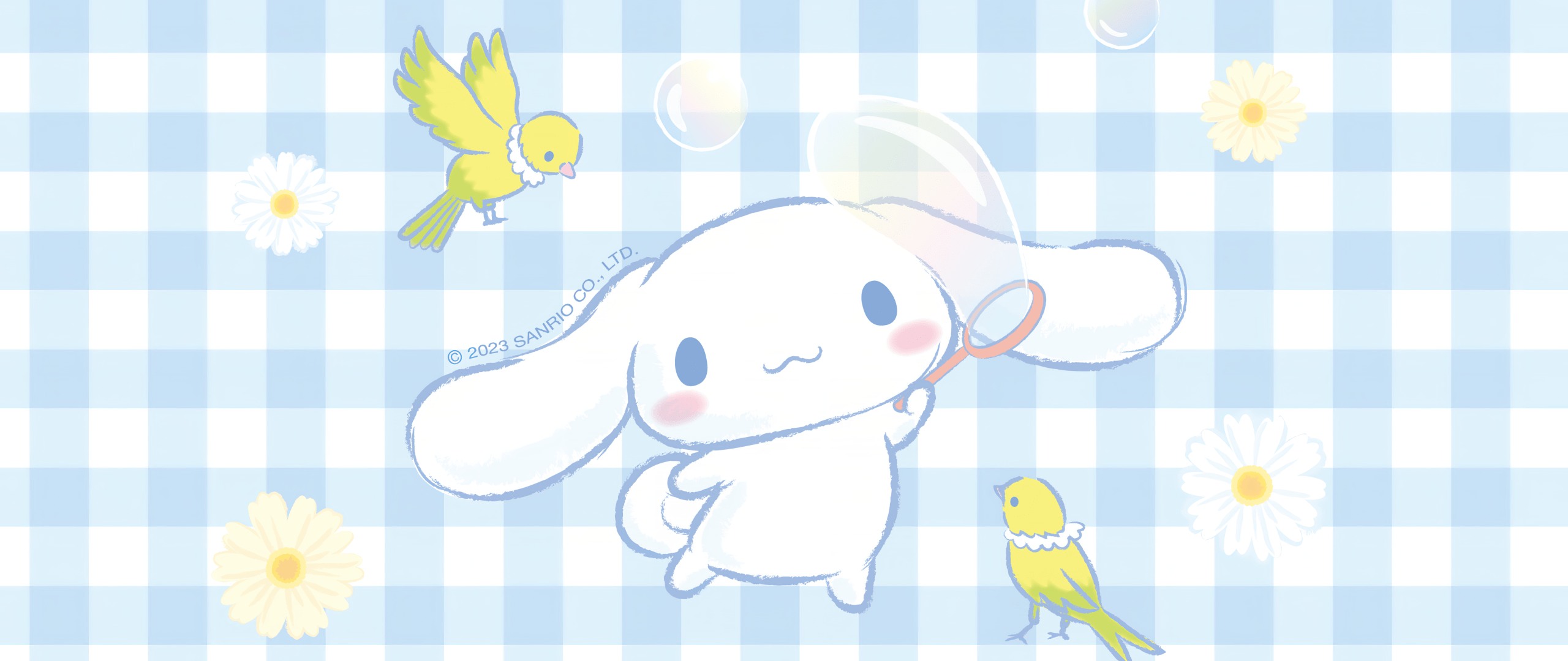 2560x1080 Cinnamoroll Wallpaper 4K, Blue, 5K, Cute cartoon, Sanrio
