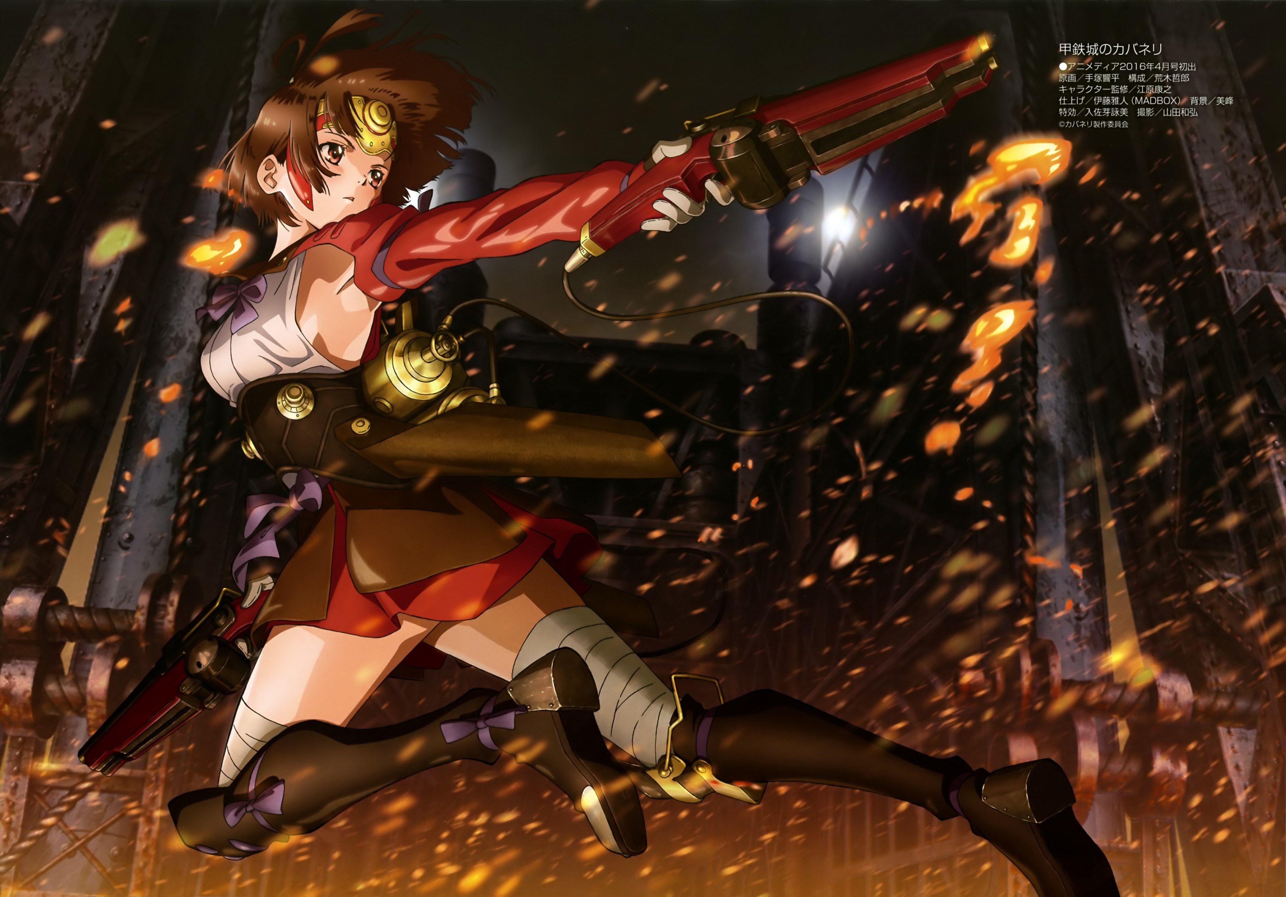 4086x2851 kabaneri of the iron fortress 4k ultra HD wallpaper High