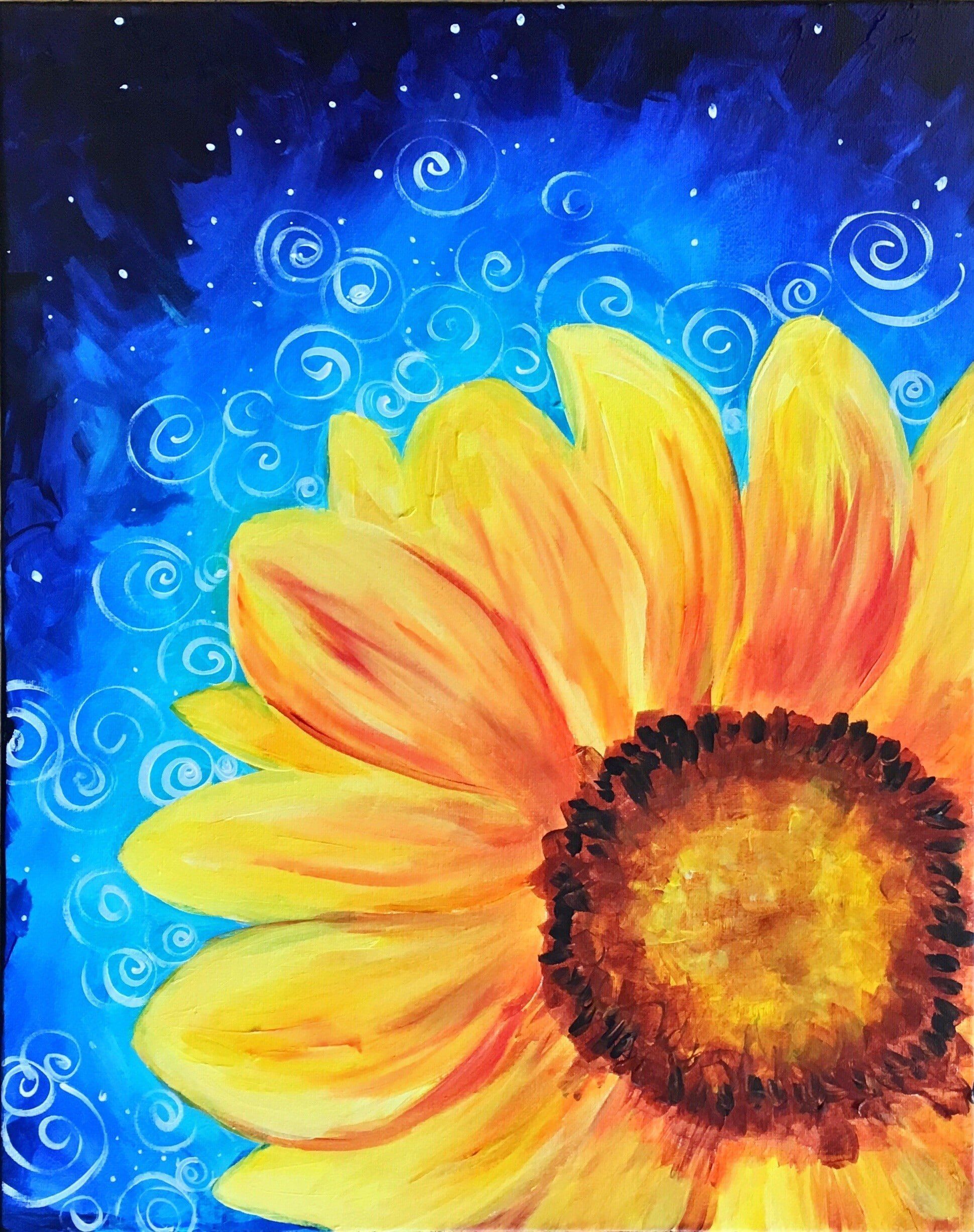 1939x2453 Art at Home: Radiant Sunflower!