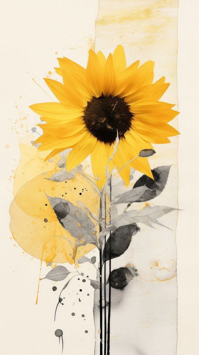 800x1427 Sunflower Wallpaper Image. Free