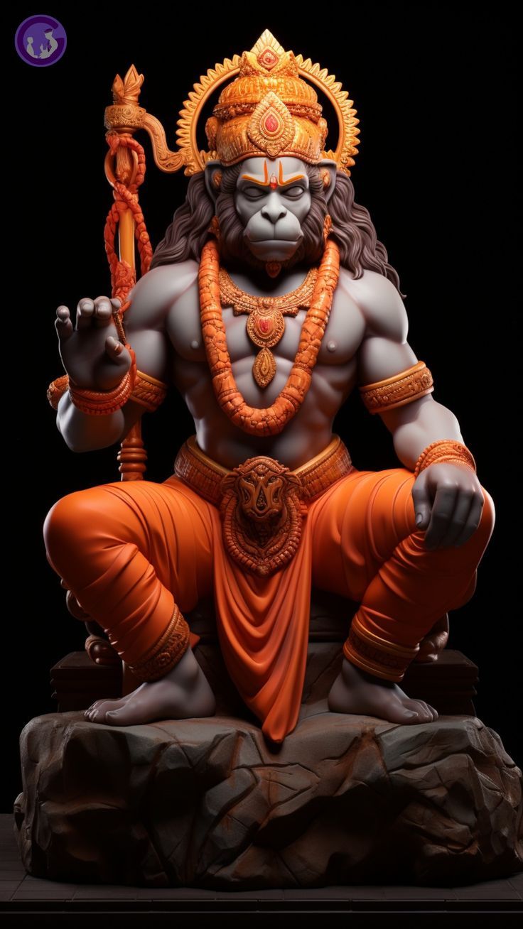 736x1308 4K Hanuman