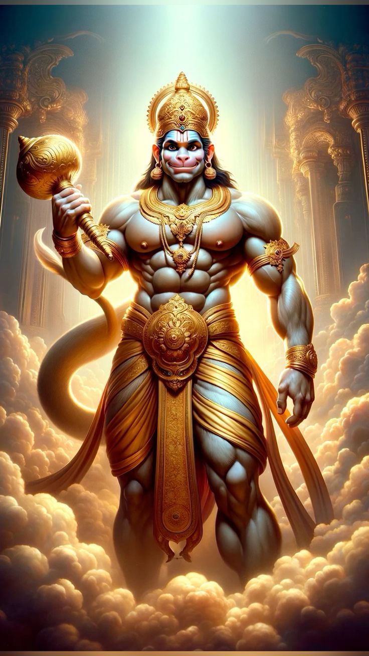 736x1308 Explore the Majesty of Lord Hanuman