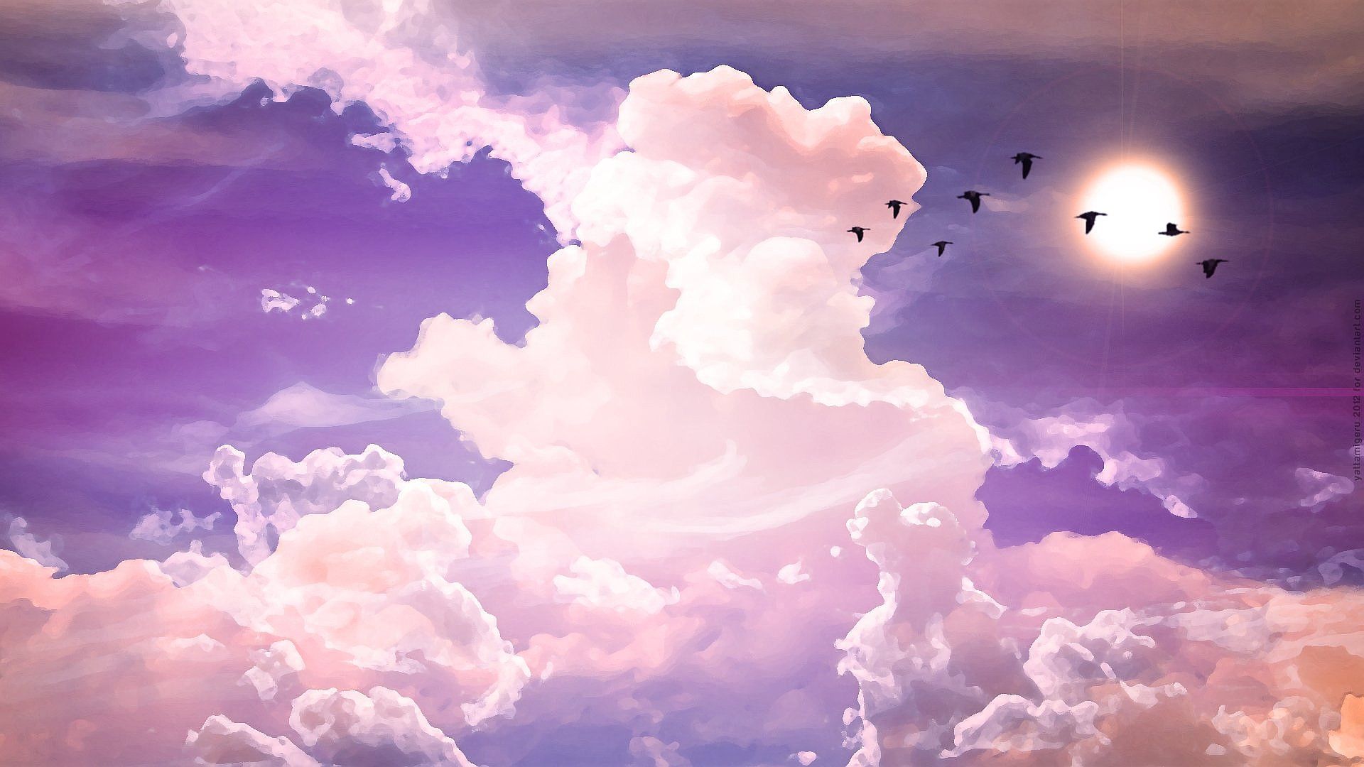 1920x1080 Desktop Aesthetic Cloud Wallpaper