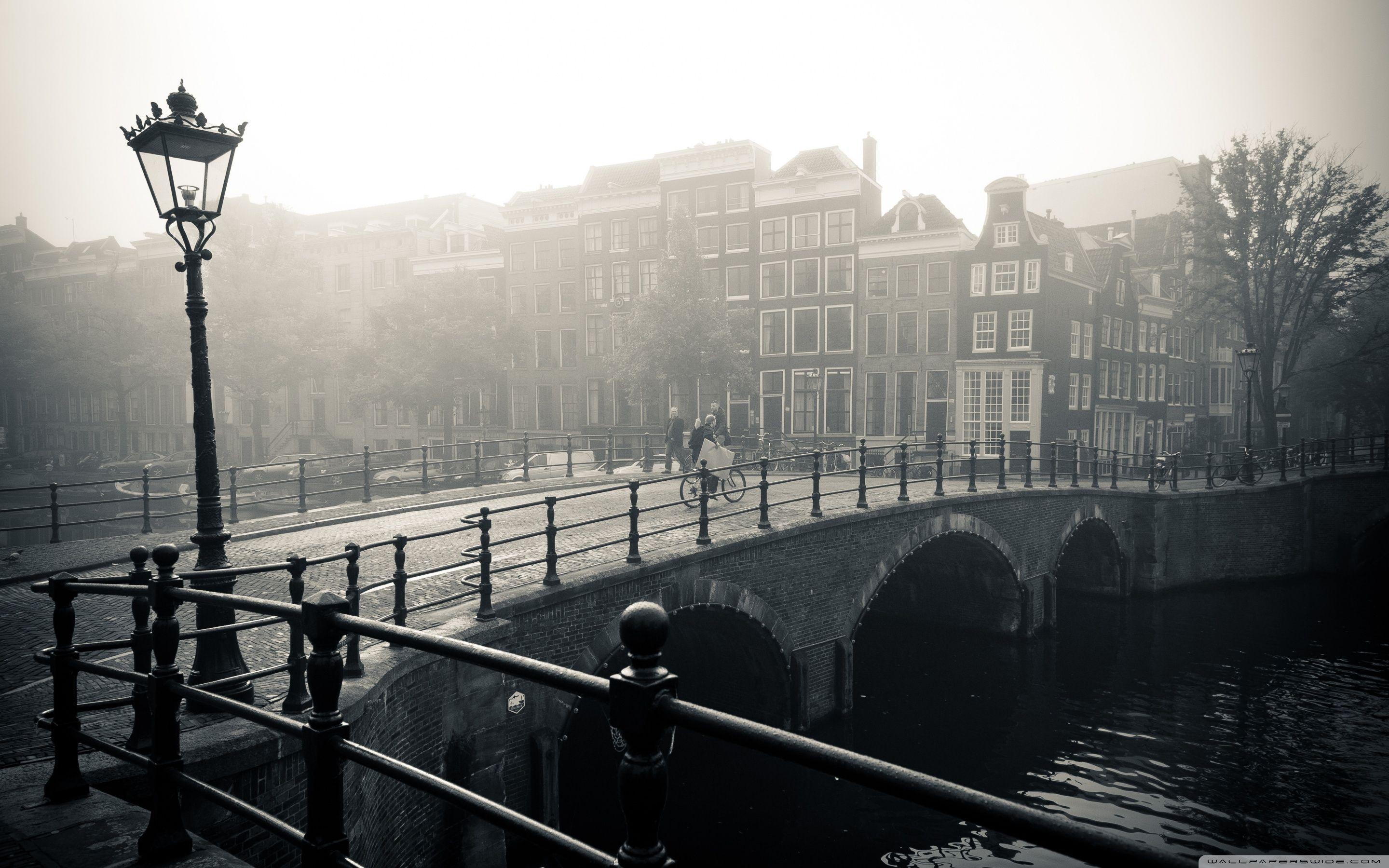 2880x1800 Misty Amsterdam ❤ 4K HD Desktop Wallpaper for 4K Ultra HD TV • Wide