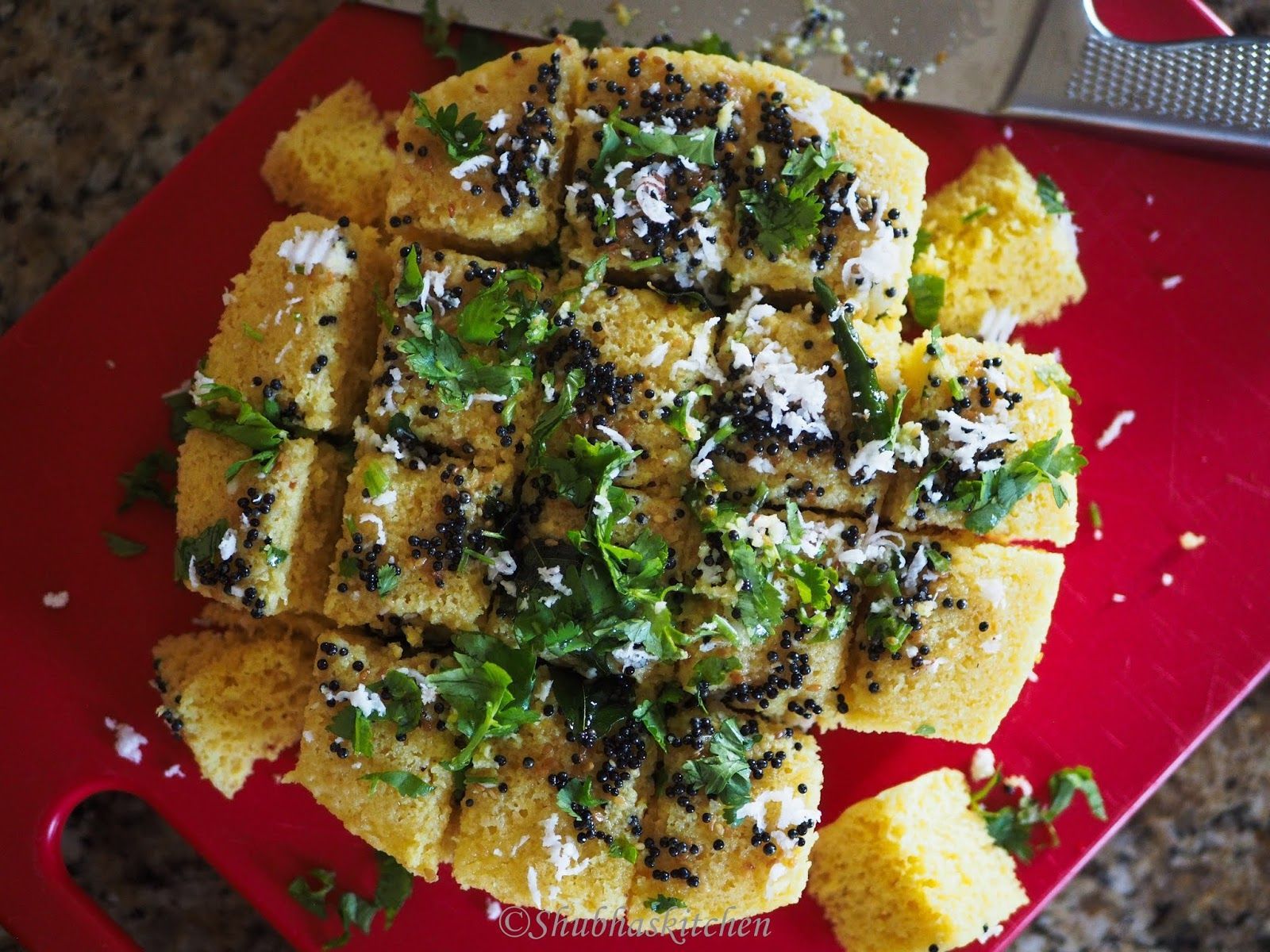 1600x1200 Instant Khaman Dhokla steamed