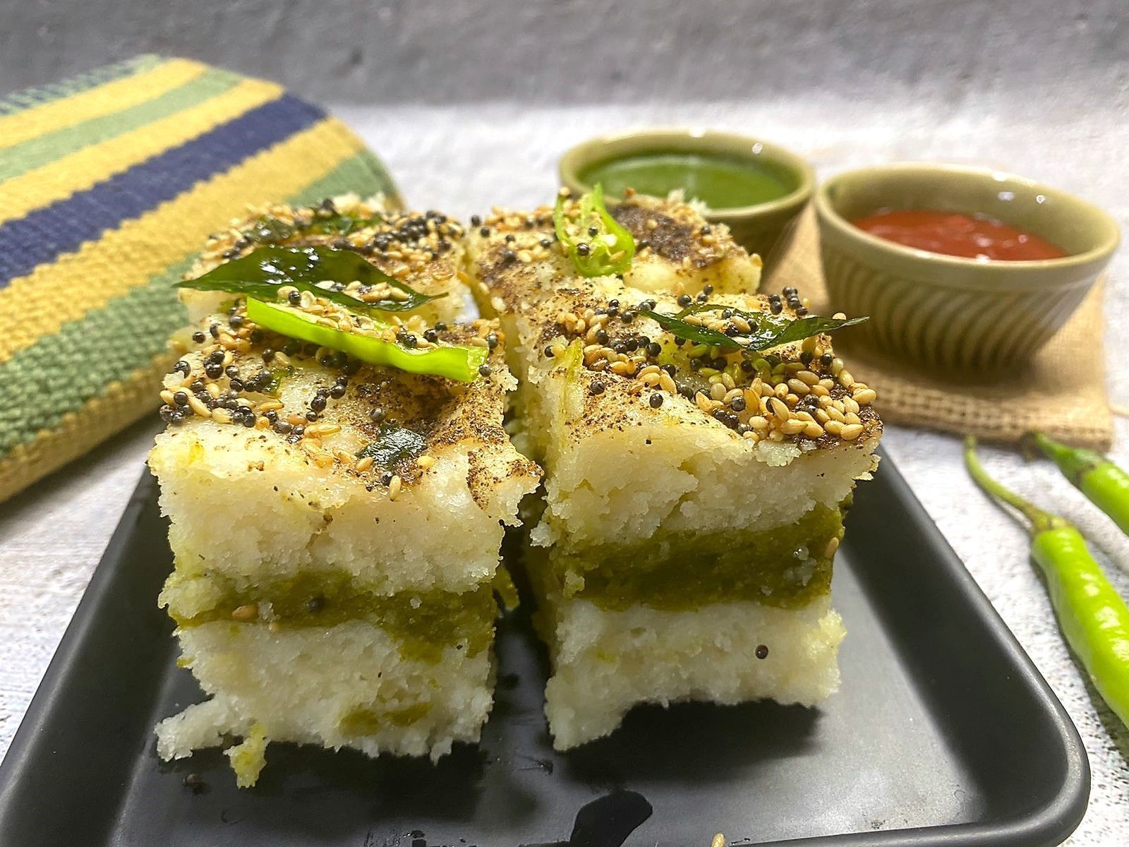 1600x1200 Sandwich Dhokla