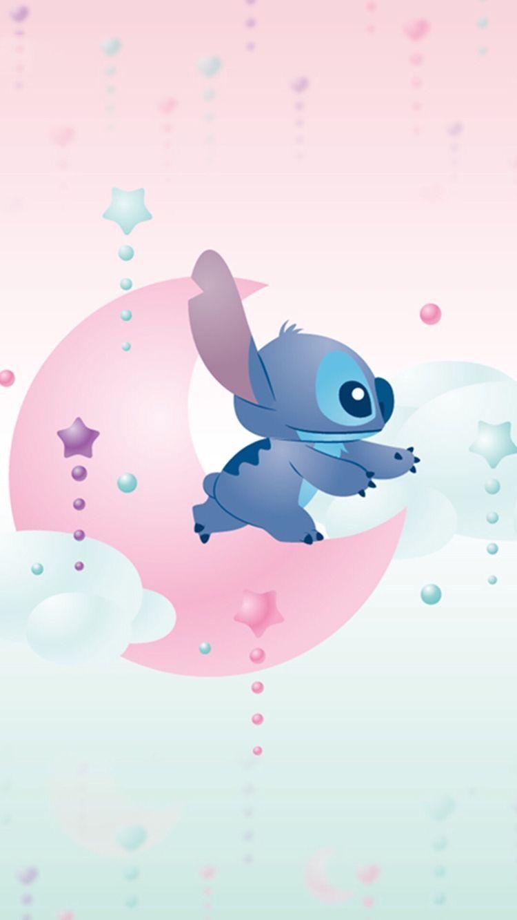 750x1333 iPhone Wallpaper: Lock Screen Stitch And Angel Wallpaper iPhone
