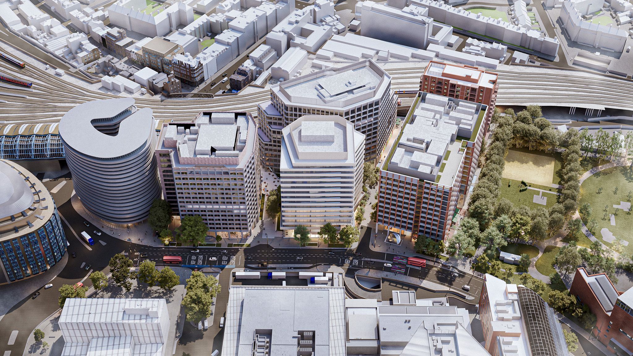 2048x1152 Real time urban planning London