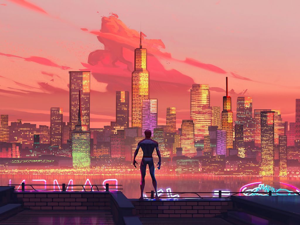 1024x768 Download wallpaper 1024x768 spiderman