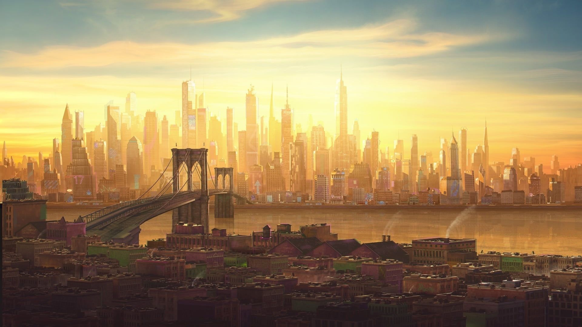 1920x1080 Spider Man: Into The Spider Verse