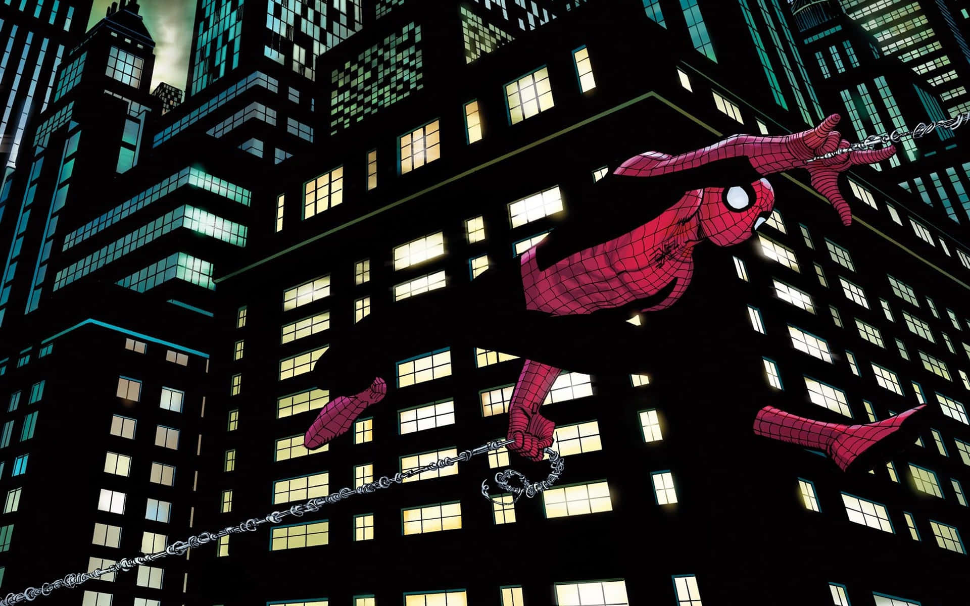 1920x1200 Download free Spider Man Swings Through