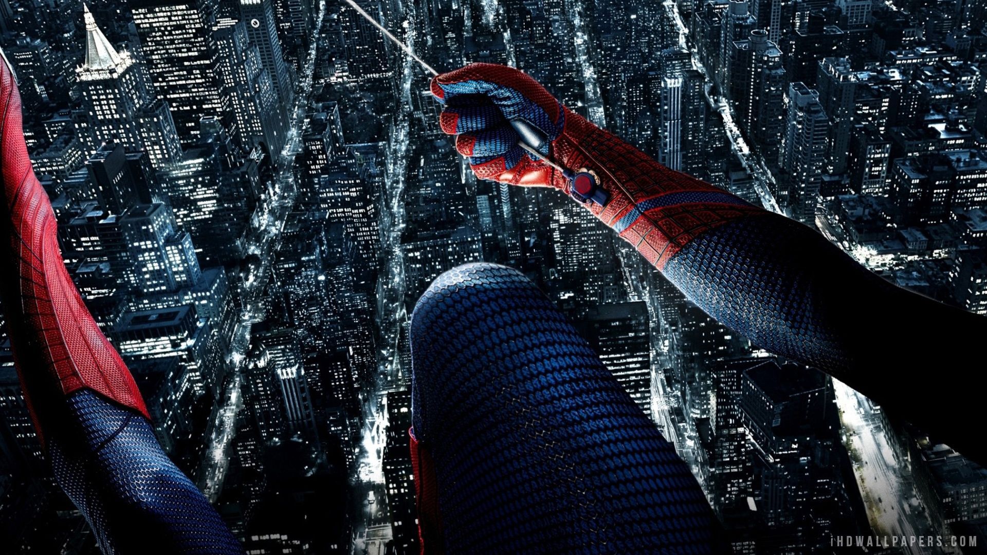 1920x1080 New York Spider Man Wallpaper