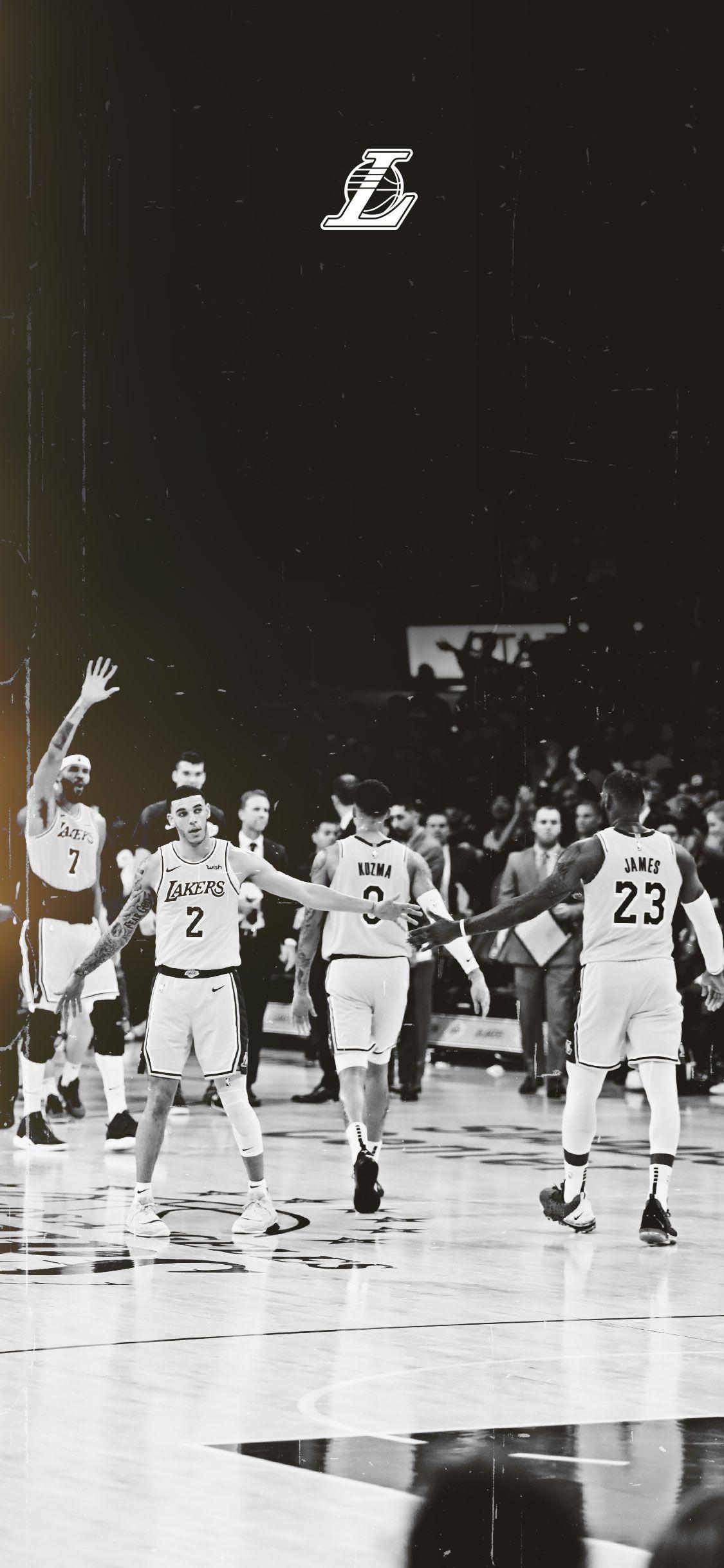 1125x2436 Lonzo Ball. Los Angeles Lakers