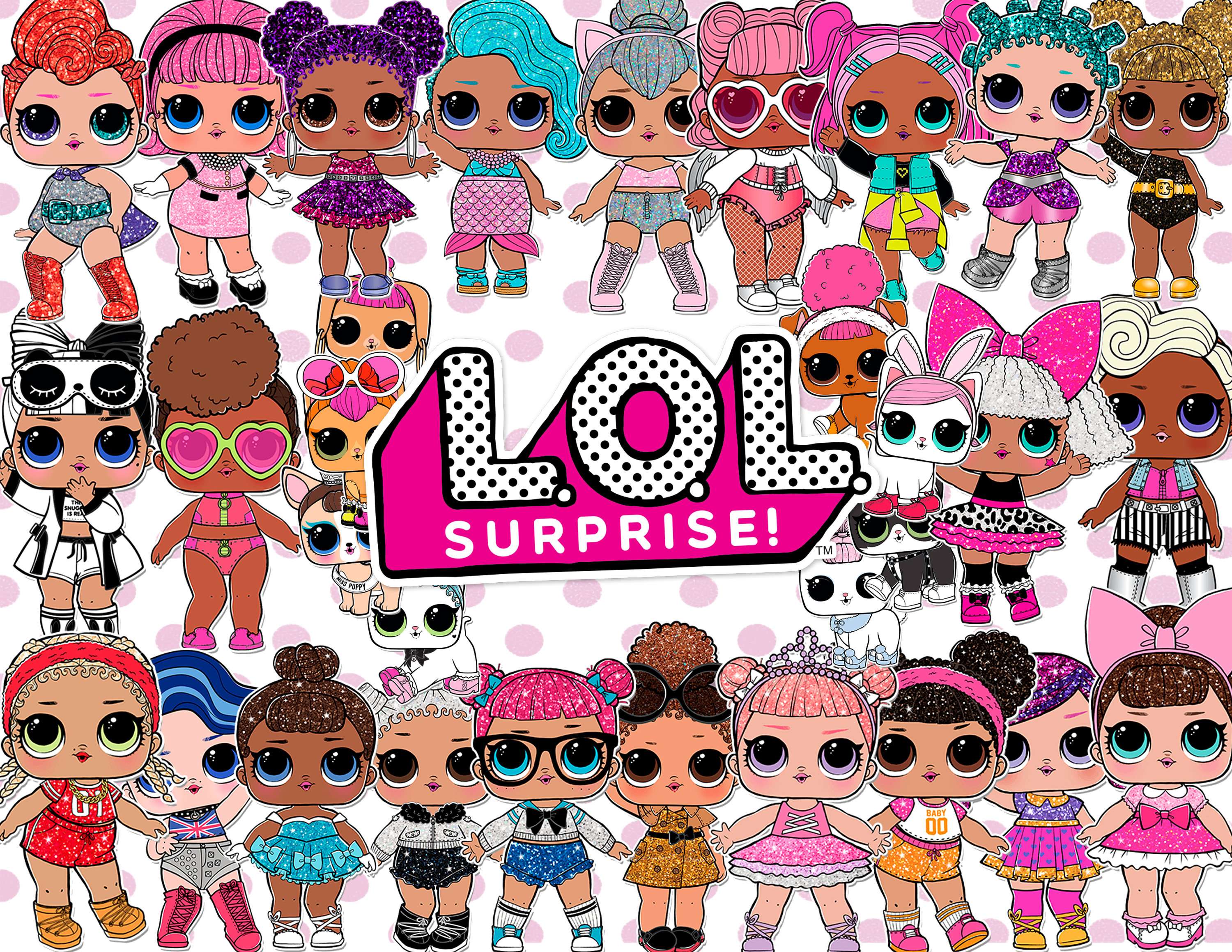 LOL Surprise Wallpapers Top Free LOL Surprise Backgrounds 