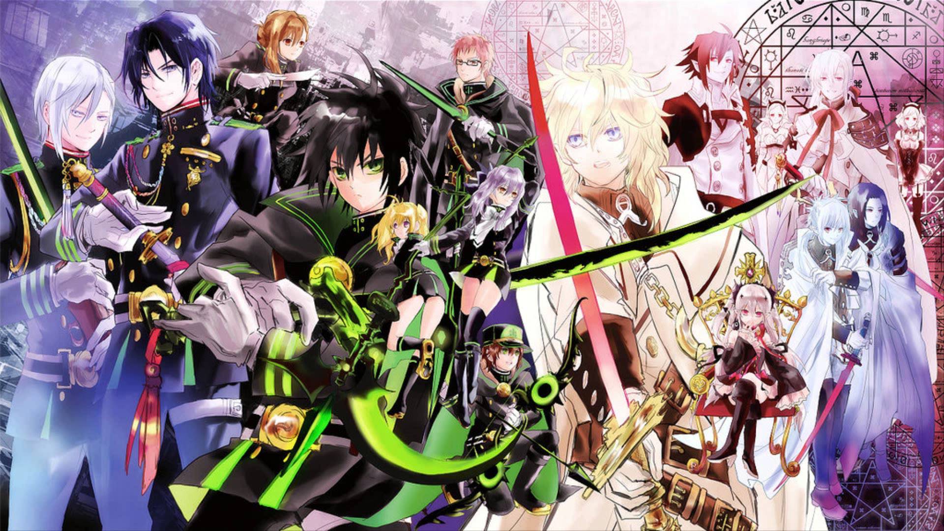 Seraph Of The End Wallpapers Top Free Seraph Of The End Backgrounds Wallpaperaccess