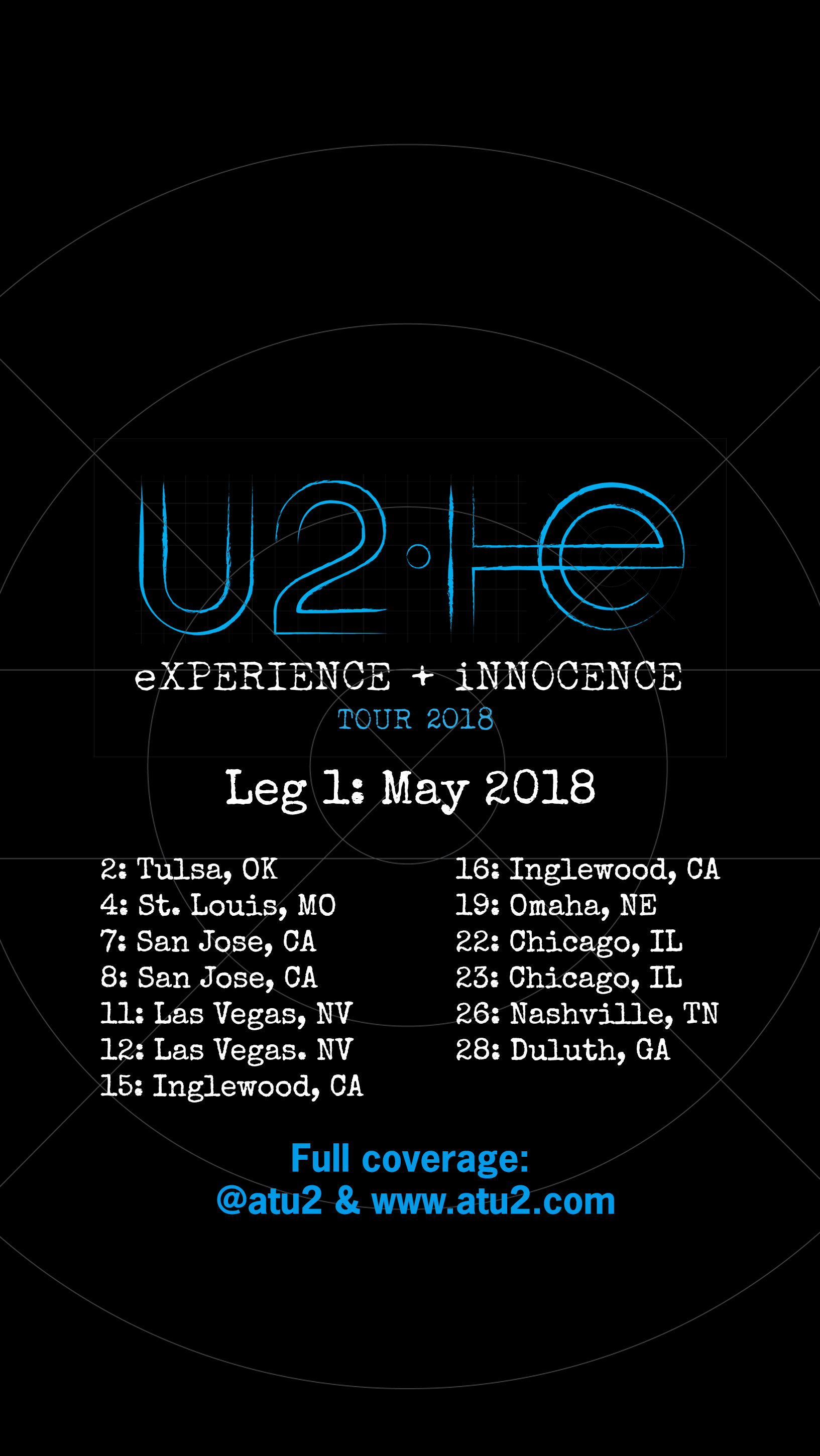1633x2900 Free: #U2eiTour wallpaper for your smartphone