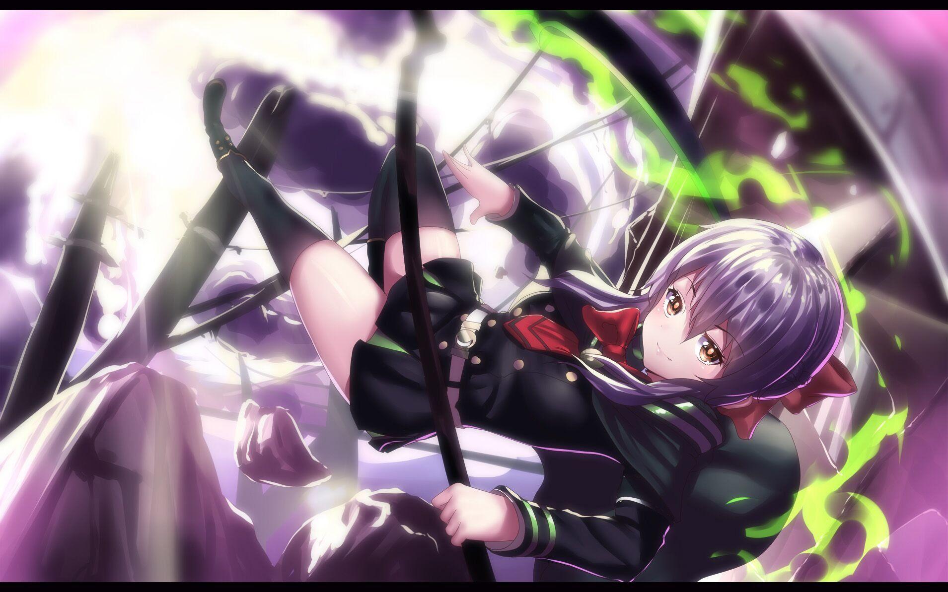 1909x1193 Owari No Seraph Wallpaper 1920x1080 Shinoa