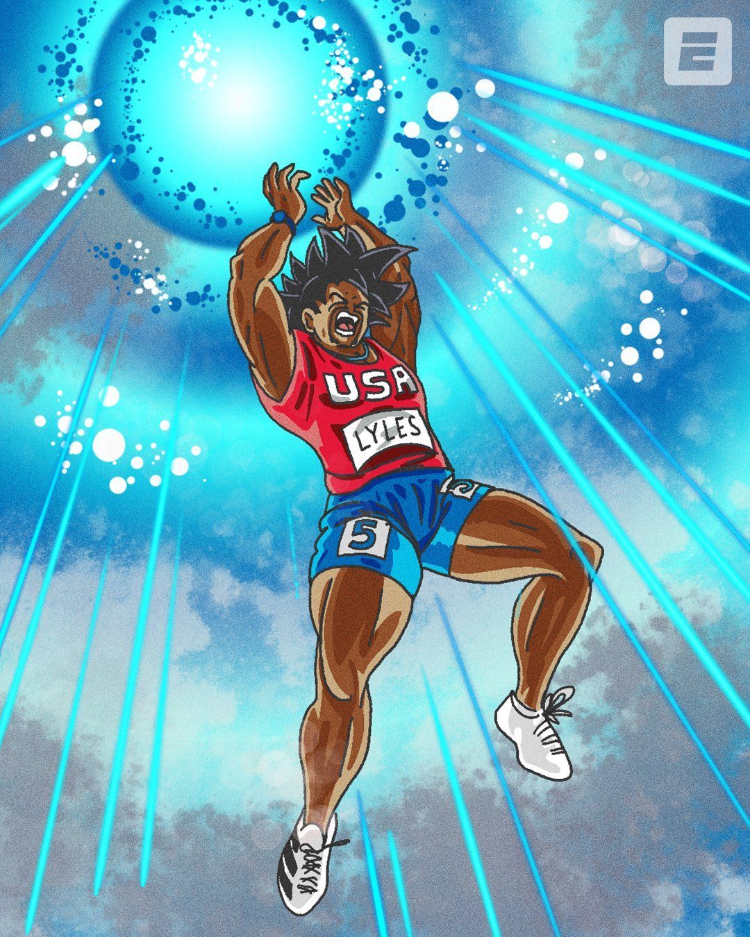 1080x1350 Noah Lyles Wallpaper