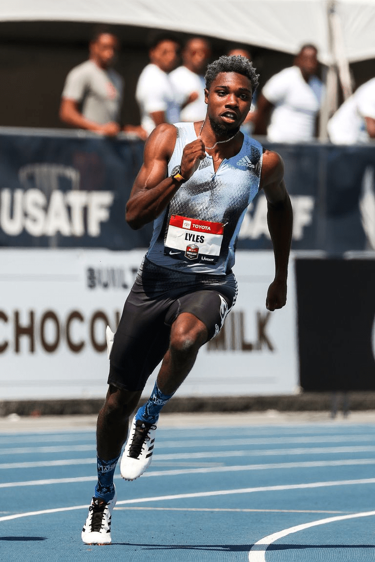 768x1152 Noah Lyles Wallpaper