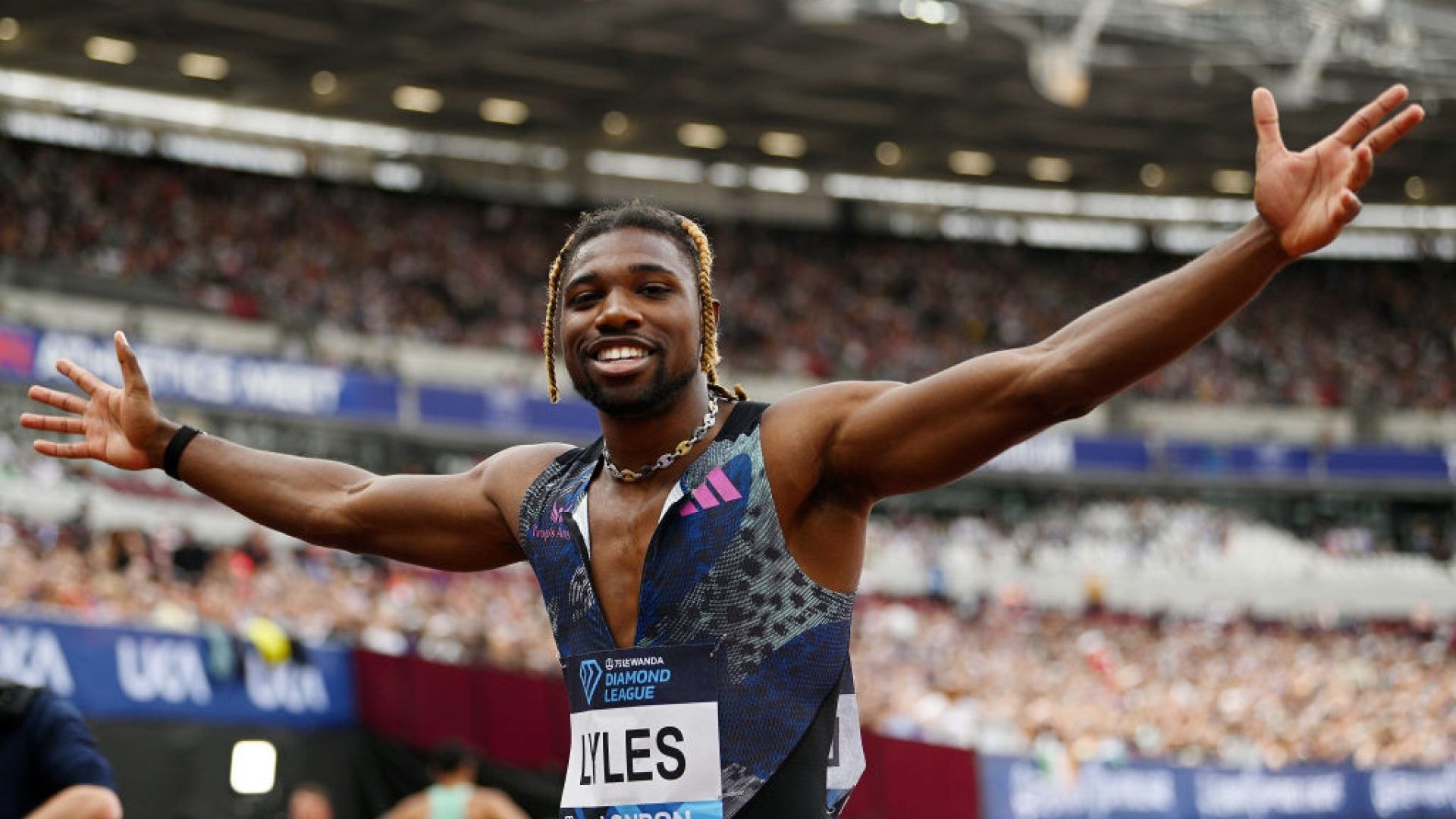 1920x1080 Black American Sprinter Noah Lyles
