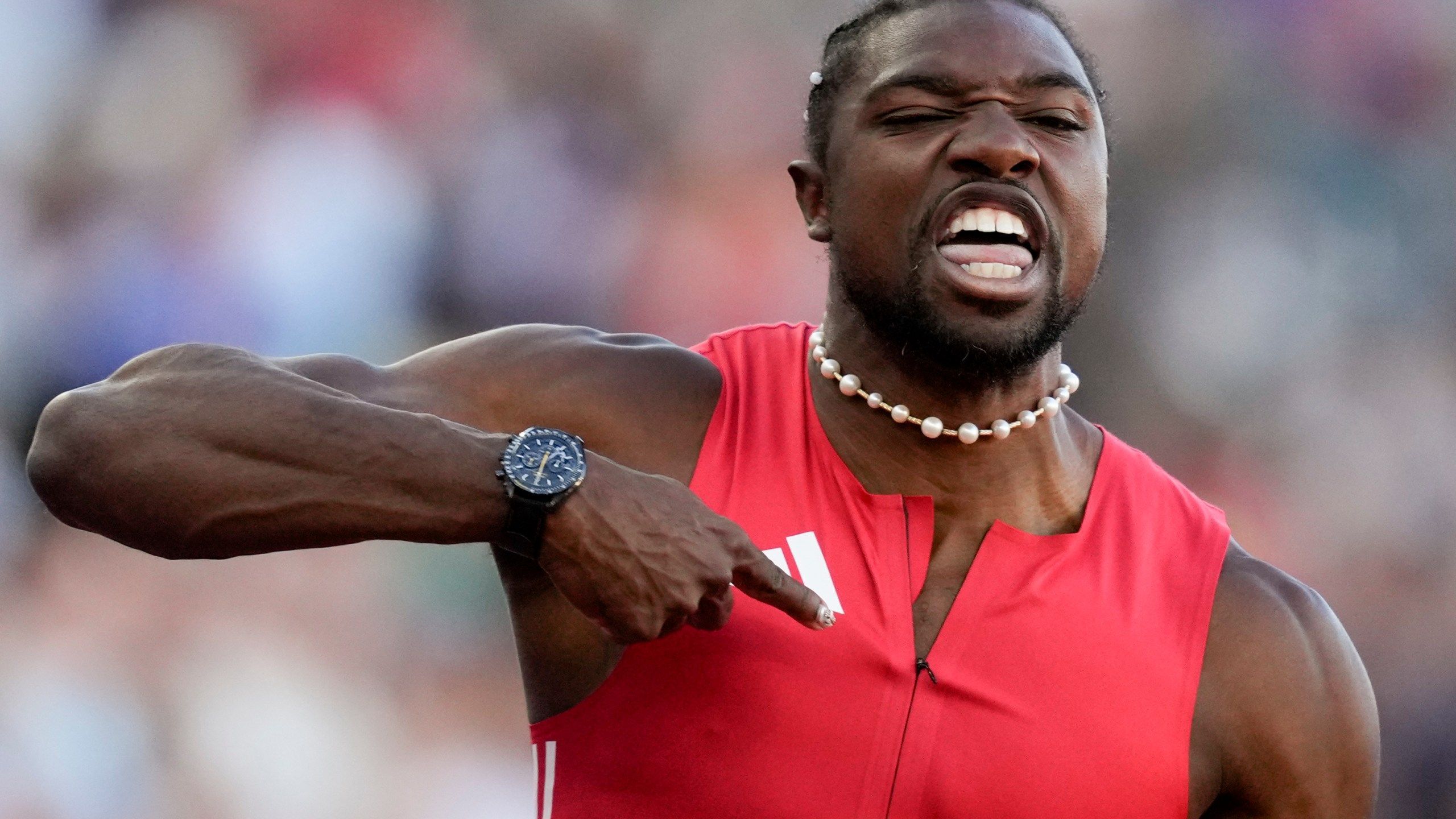 2560x1440 Noah Lyles shows his flash and speeds