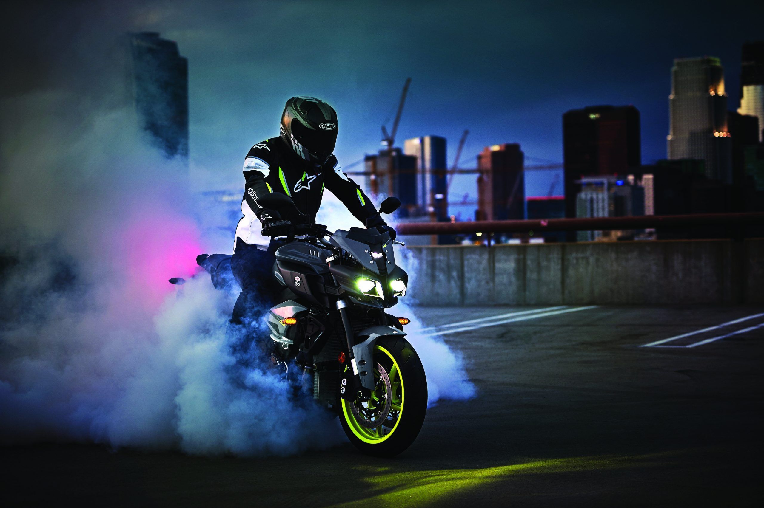 2560x1704 Gone Riding: Yamaha FZ 10 & Rubber
