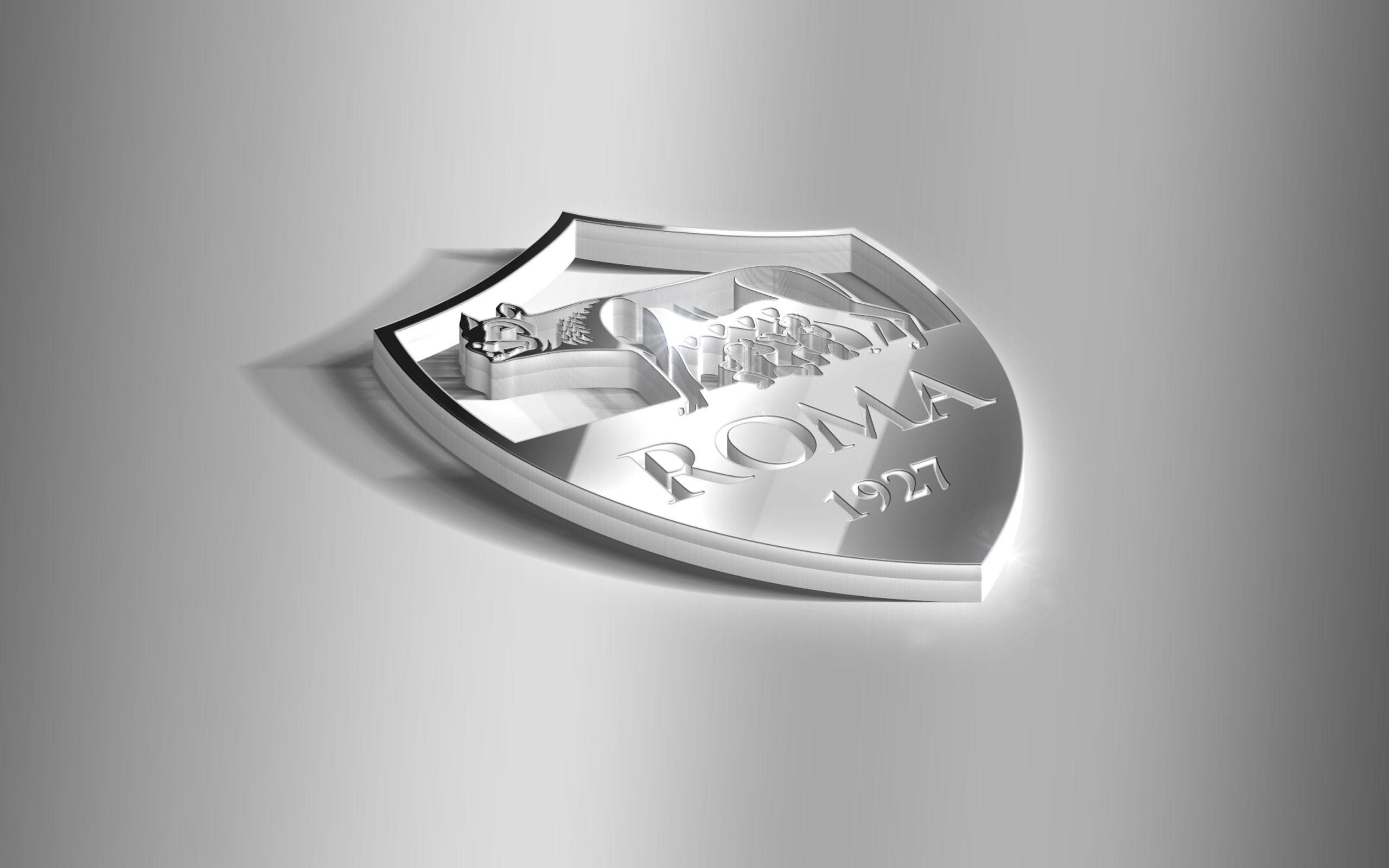 2560x1600 Wallpaper of 3D, A.S. Roma, Emblem, Logo, Soccer background