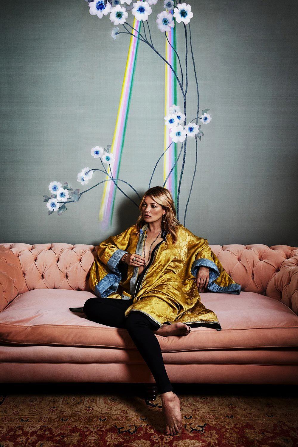1000x1500 Kate Moss Talks About Wallpaper Design with de Gournay