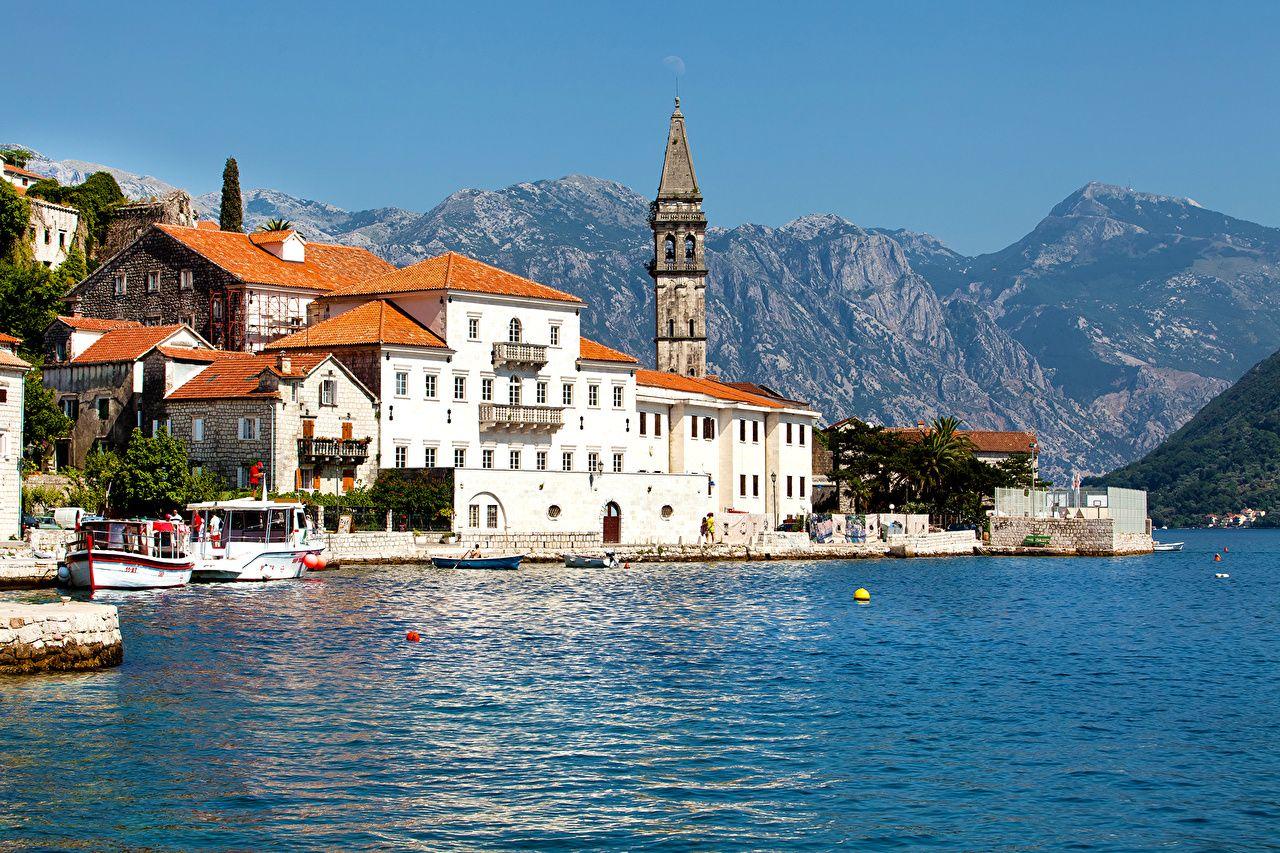 1280x853 Desktop Wallpaper Montenegro Kotor bay mountain Coast Cities