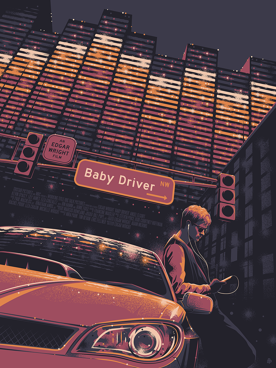 885x1181 BABY DRIVER For Poster Posse Sony