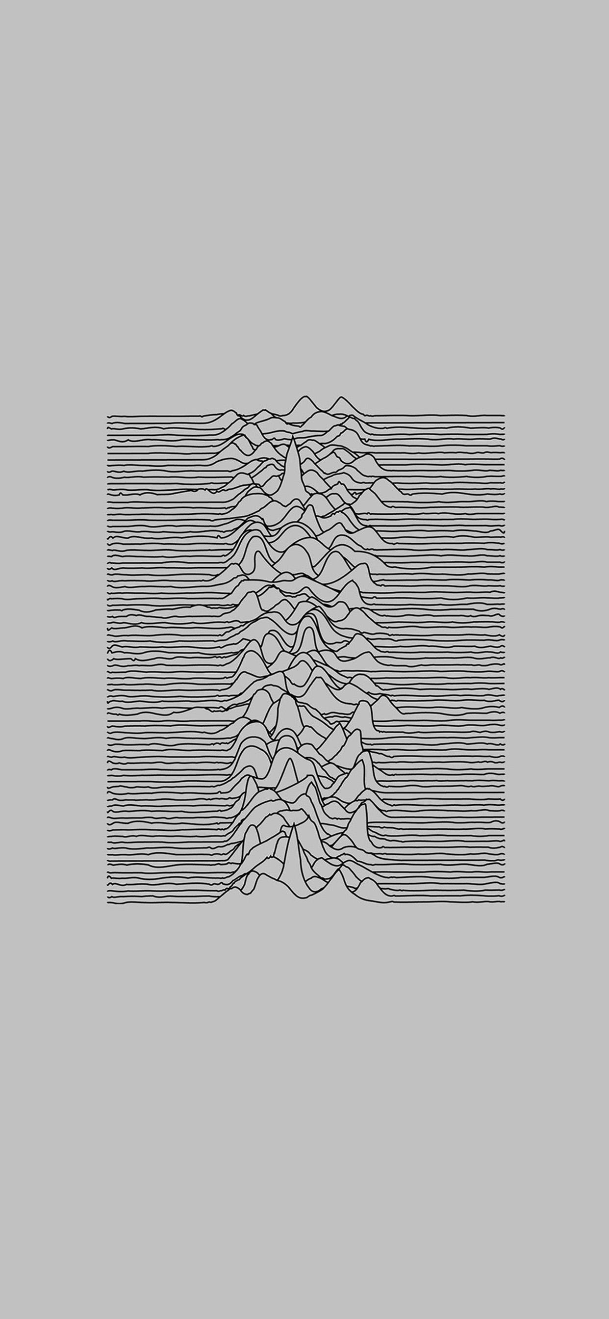 1242x2688 Joy Division Unknown Pleasures Wallpaper HD Wallpaper
