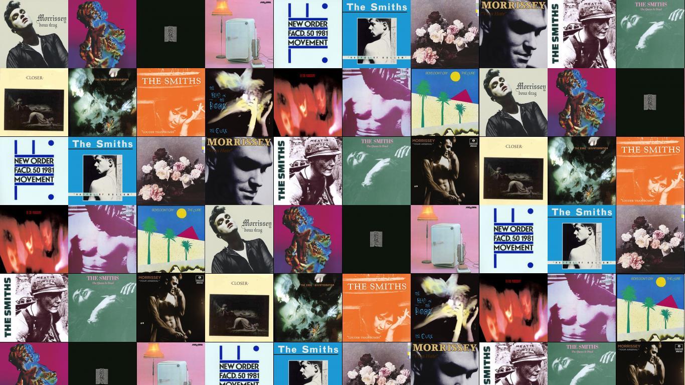 1366x768 Morrissey Bona Drag New Order Technique Joy Division