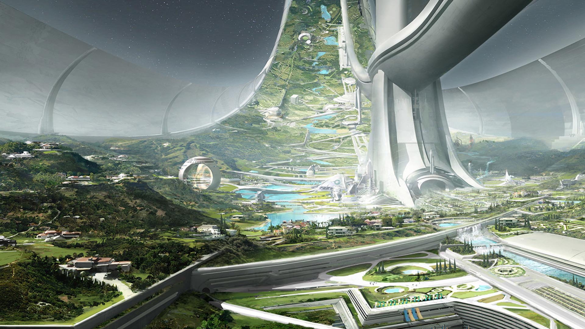 1920x1080 What If We Built A Ring World In Space