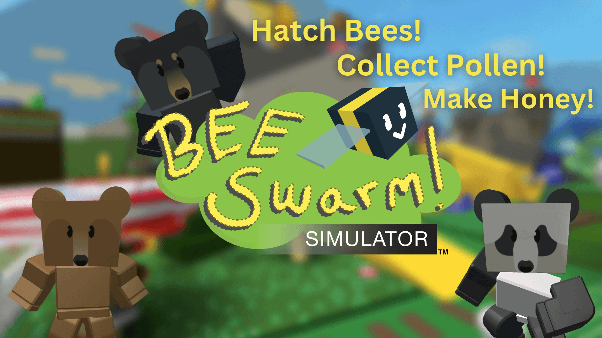 1920x1080 I made a custom thumbnail for Bee Swarm