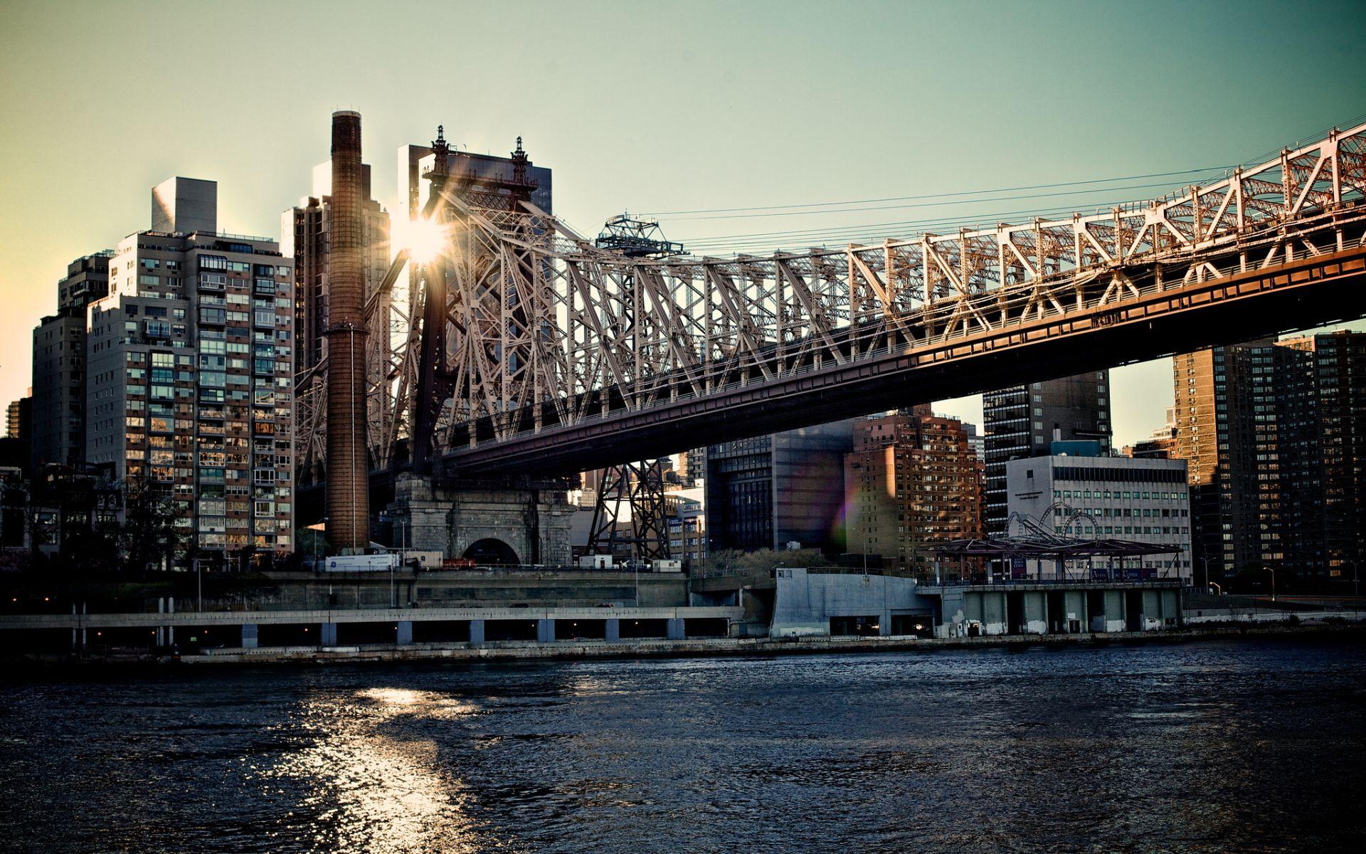 1920x1200 Queensboro bridge new york