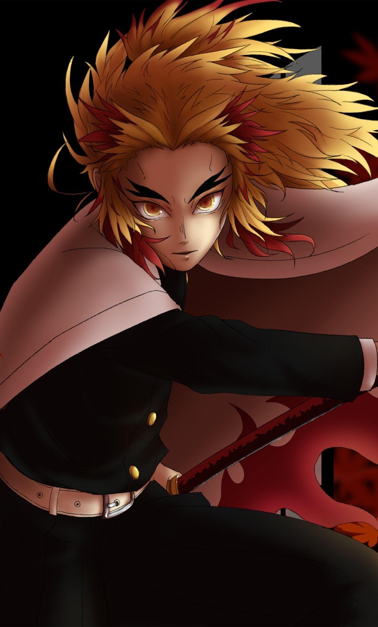1280x2120 Rengoku Kyoujurou iPhone 6 plus Wallpaper, HD