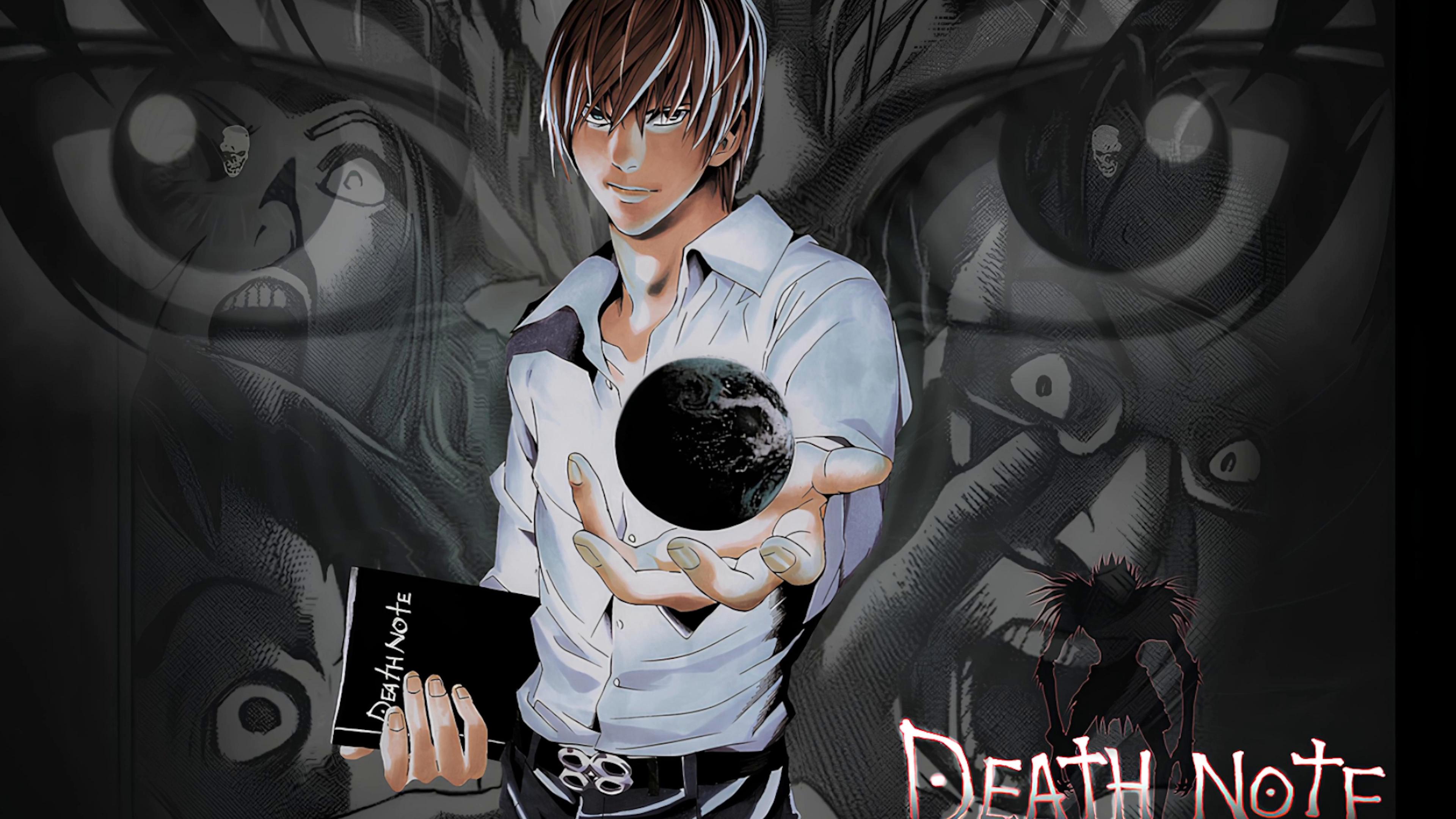 3840x2160 Light Yagami Live Wallpaper