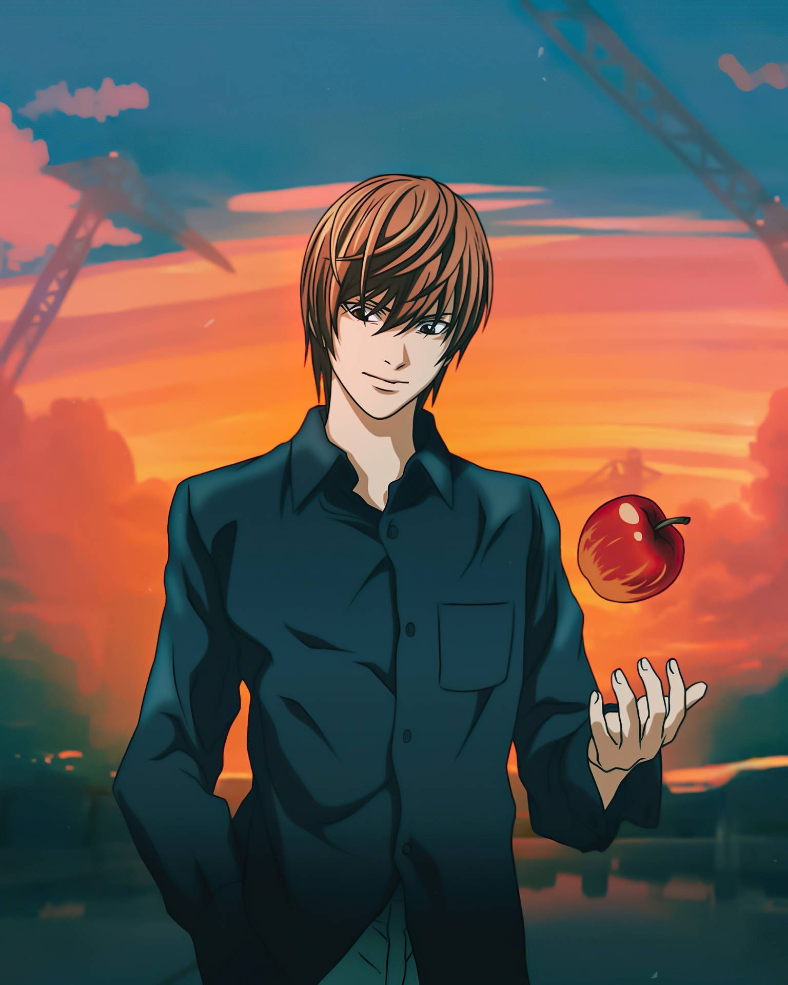 1536x1920 Death Note Phone Wallpaper